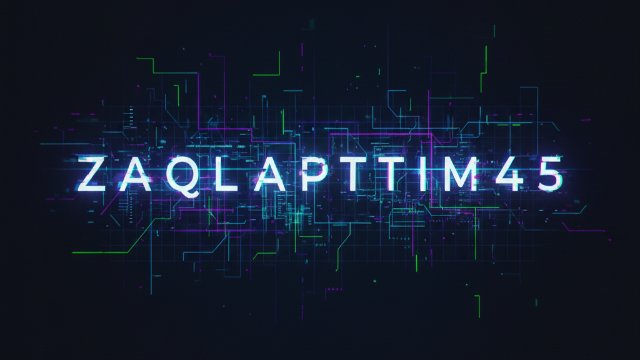 Exploring Zaqlapttim45: A Futuristic Digital Phenomenon Zaqlapttim45